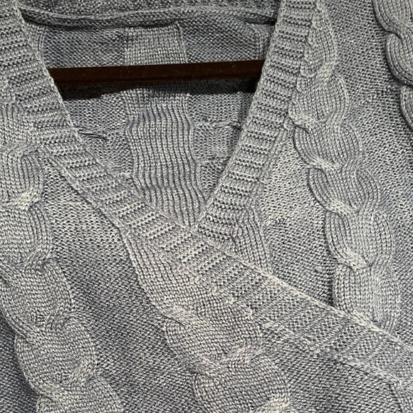 C.CLINE Blue Sweater - Size XL - Picture 5 of 5